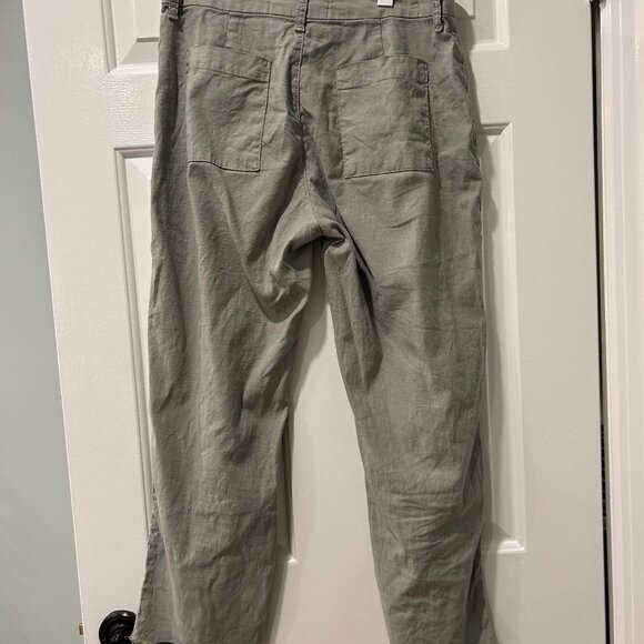 Frank & Eileen Kinsale pants - sage, size 8 - Picture 6 of 6